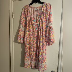 Crown and Ivy floral dress size 2x